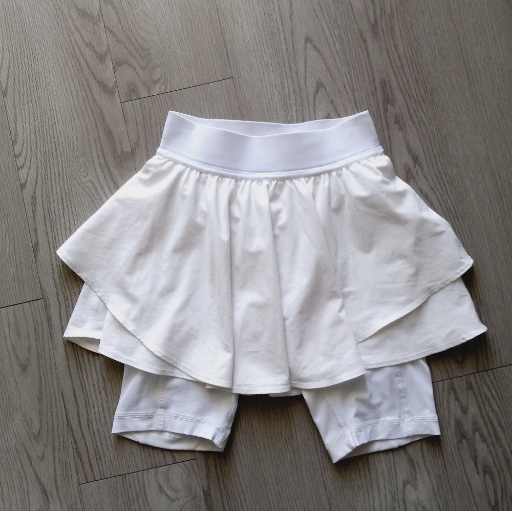 Lululemon Court Rival High Rise Skirt White - Picture 11 of 14